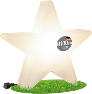 8 seasons design LED Stern Shining Star Dekoleuchte weiß Durchmesser 100 cm