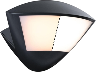 Paulmann 94864 LED Außenwandleuchte Zigbee Skyla Bewegungsmelder Anthrazit