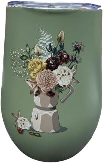 chic. mic Becher 400 ml Bioloco Office Mocca Flowers