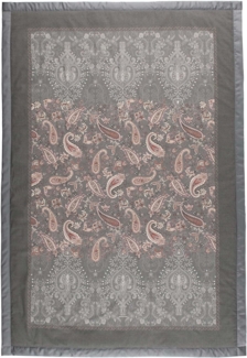 Bassetti Granfoulard Plaid Decke Wohndecke Monnalisa G1 grau 135x190