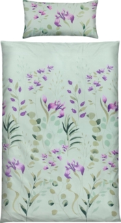 Erwin Müller Bettwäsche Bettwäsche, Mako-Satin, Blumen