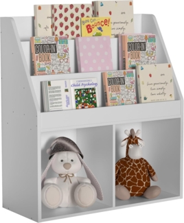 VCM Standregal Besira 920325 Weiß H. 80 x B. 73 x T. 30 cm