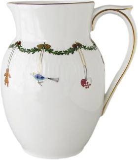 Kanne - 900 ml Star Fluted Christmas Royal Copenhagen Teekanne - Mikrowelle geeignet, Spülmaschinenfest