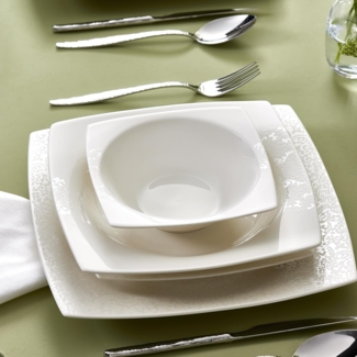 Karaca Geschirr-Set New Flava 6 Personen Geschirrset, 24 Teilig, Porzellan
