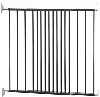 Safetots Ausziehbares Metallgitter, 62,5 bis 106,8, Schwarz