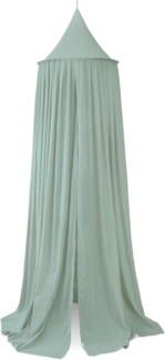 Ehrenkind Betthimmel Baldachin mit Ring, Betthimmel Kinderzimmer aus 100% Bio-Baumwolle (Wohlfühl-Dekoration für das Kinderzimmer), Als Betthimmel Hausbett oder Himmelbett Vorhänge