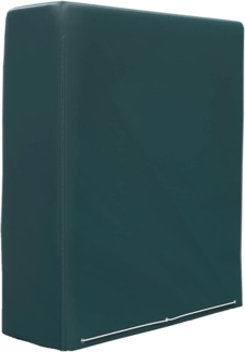 Kronenburg Gartenmöbel-Schutzhülle Tischtennisplatten Abdeckung - Wetterfeste Schutzhülle, mit Reißverschluss - Maße 180 x 160 x 55 cm, grün, UV-beständig