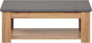 Couchtisch >Follow< in Artisan Eiche - 120x46x67 (BxHxT)