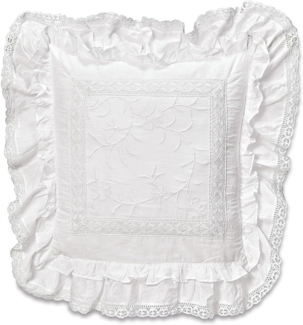 Mirabeau Kissenhülle Kissen Marbury weiß, (1 Stück)