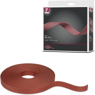 Paulmann Gurtband für Lichtleiste ULine 150 W Stoff 10 m terrakotta