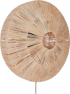Wandlampe LUMUT Geflecht Naturfarben