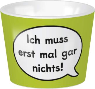 Eierbecher aus Porzellan Nichts