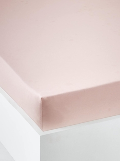 Vertbaudet VERTBAUDETKinder Spannbettlaken Oeko Tex®zartrosa90X140