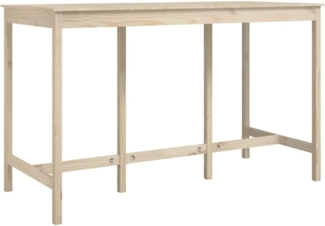 vidaXL Bartisch 180x80x110 cm Massivholz Kiefer 822162