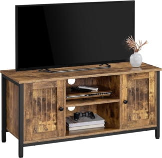 Yaheetech TV-Schrank Fernsehschrank mit offenem Ablagefächer und verstellbaren Einlegeböden TV Lowboard für Fernseher bis zu 45 Zoll TV-Regal TV-Bank für Wohnzimmer/Schlafzimmer, 106 x 40 x 50 cm