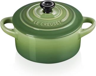 Le Creuset 'Poterie' Mini Cocotte, Steinzeug bamboo green, Ø 10 cm, 0,2 l