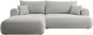 Selsey Sofa Ecksofa Eckcouch Schlafsofa Couch Mit Stauraum Schlaffunktion Pflegeleicht Polyurethanschaum L Form Rechts OVO Olivgrün Veloursoptik Castel