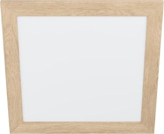 Eglo 99471 Deckenleuchte PIGLIONASSO braun L:50 B:50 H:5,5cm 4000K