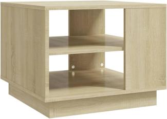 vidaXL Couchtisch Sonoma-Eiche 55x55x43 cm Holzwerkstoff 810292