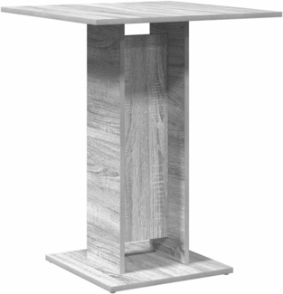 vidaXL Bistrotisch Grau Sonoma 60x60x75 cm Holzwerkstoff 815103