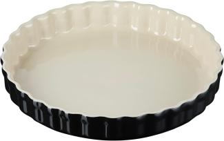 Tarteform 28 cm Schwarz Poterie Le Creuset - Backofen geeignet