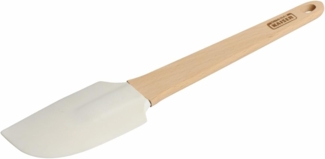 KAISER Patisserie Teigschaber Silikon mit Holzgriff. 27 cm