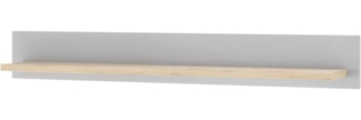 Wandboard Rideau in grau und Eiche Artisan 150 cm