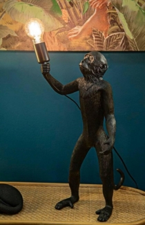 Dmora Tischlampe Bojano Schwarz E37 Schalter Peretta