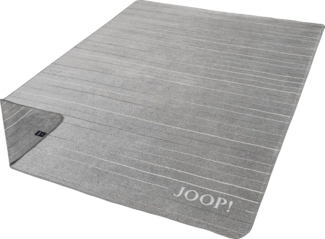 JOOP Wohndecke Move | 150x200 cm | stein