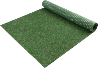 Primaflor Teppich »GREEN«, Primaflor-Ideen in Textil, rechteckig, Höhe 7,5 mm, Rasenteppich, Farbe grün, In- und Outdoor geeignet 4056281026761