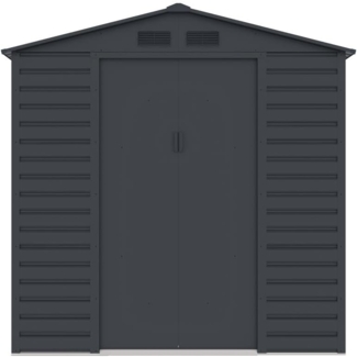 Vente-unique - Gartenhaus - verzinkter Stahl - Anthrazit - 4,15 m² - ADELMO