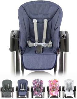 BambiniWelt by Rafael K. Hochstuhlauflage Ersatzbezug Sitzkissen kompatibel mit PEG PEREGO Tatamia + New Born