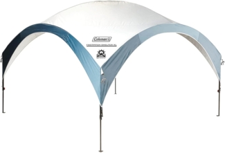 Coleman Pavillon Fast Pitch Shelter M 3x3 m, Eventschutz für Festivals, Garten und Camping, stabile Stahlstangen Konstruktion, großes Eventzelt, tragbarer Sonnenschutz mit Sonnenschutz LSF 50+