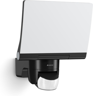 Steinel LED-Außenstrahler XLED home 2 XL S schwarz, 19,3 W Flutlicht, 180° Bewegungsmelder, 10 m Reichweite