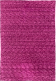 Morgenland Gabbeh Teppich - Uni - rechteckig - 60 x 40 - Lila