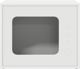 vidaXL Katzenhaus Weiß 51 x 30 x 42 cm Holzwerkstoff 8000644