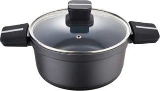 Topf mit Deckel San Ignacio Bistro SG6426 Matte Hinterseite Ø 24 x 12 cm 4 L