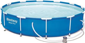 Bestway 'Steel Pro Frame' Pool, Blau, Ø 366x76 cm