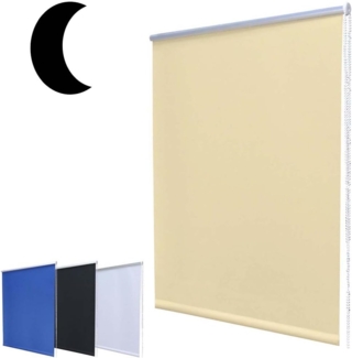 Verdunkelungsrollo Klemmfix ohne Bohren Fensterrollo Thermo Rollo Jalousie