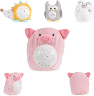 Moni Musik Plüschtier Starry Sky Nachtlicht Projektor Musik Lautstärkeregelung rosa