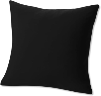 Estella Fein Jersey Kissenhülle 40x80 cm Atelier JerseyKissen schwarz