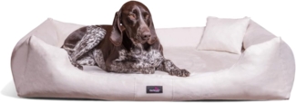PLUTO SOFT Orthopädisches Hundebett - 05 Creme, 110x90cm