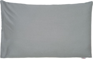 Kissenbezug ca. 40x60 cm Jersey silber-grau beties "BasicSoft"