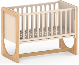 Geuther Beistellbett HATO Babybett in Natur, 4-in-1