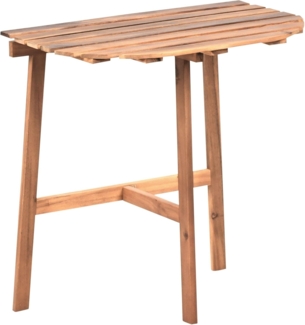 Outdoor Bistrotisch OSIGO 44 cm 70 cm Akazienholz Braun