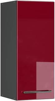 Vicco Hängeschrank 30 cm Küchenschrank Oberschrank Küchenzeile Fame-Line (Bordeaux Hochglanz)