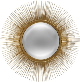 Deko-Spiegel SUN, Ø 58 cm, golden