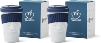 FiftyEight Products To Go Becher Lecker Marineblau