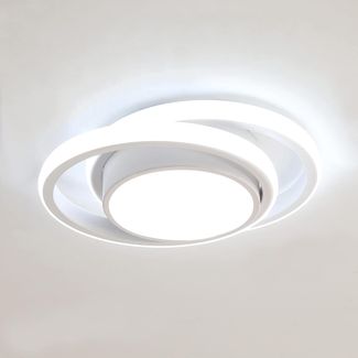Comely LED Deckenleuchte Modern 32W, 2350LM, 6500K Tageslicht, Rundes Design, Ø 280mm – Energieeffiziente Deckenlampe für Schlafzimmer, Badezimmer, Küche, Flur & Balkon