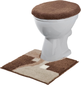 Erwin Müller Badematte WC-Umrandung "Athen", Höhe 20 mm, eckig, Grafik